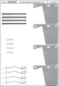 Комплектующие, колодки дискового тормоза KAWE купить