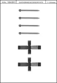 Комплектующие, колодки дискового тормоза KAWE купить