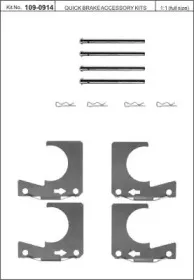 Комплектующие, колодки дискового тормоза KAWE купить