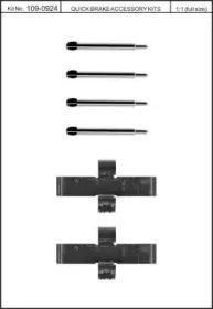 Комплектующие, колодки дискового тормоза KAWE купить