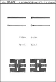 Комплектующие, колодки дискового тормоза KAWE купить