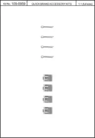 Комплектующие, колодки дискового тормоза KAWE купить