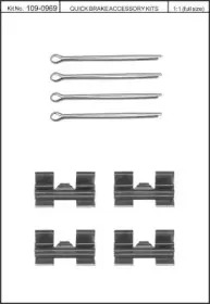Комплектующие, колодки дискового тормоза KAWE купить