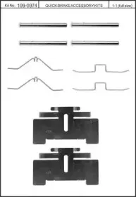 Комплектующие, колодки дискового тормоза KAWE купить