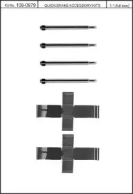 Комплектующие, колодки дискового тормоза KAWE купить