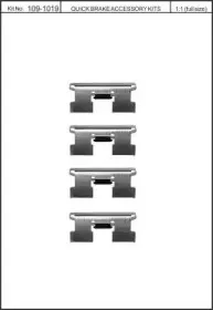 Комплектующие, колодки дискового тормоза KAWE купить