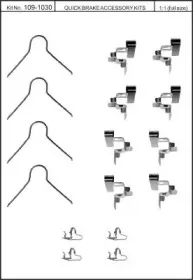 Комплектующие, колодки дискового тормоза KAWE купить