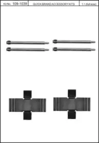 Комплектующие, колодки дискового тормоза KAWE купить