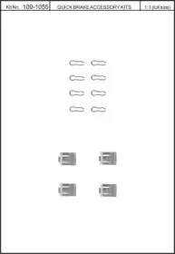 Комплектующие, колодки дискового тормоза KAWE купить