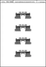 Комплектующие, колодки дискового тормоза KAWE купить