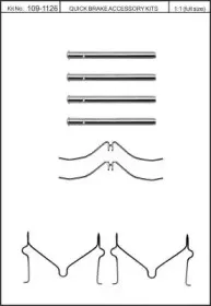 Комплектующие, колодки дискового тормоза KAWE купить
