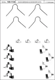 Комплектующие, колодки дискового тормоза KAWE купить