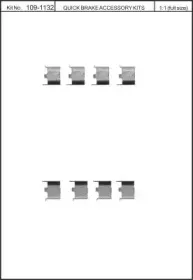 Комплектующие, колодки дискового тормоза KAWE купить