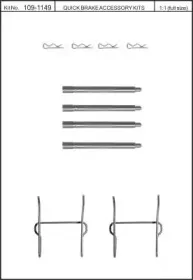 Комплектующие, колодки дискового тормоза KAWE купить
