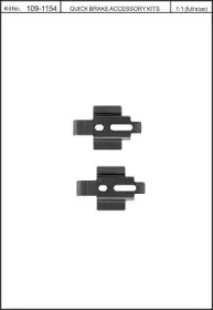 Комплектующие, колодки дискового тормоза KAWE купить