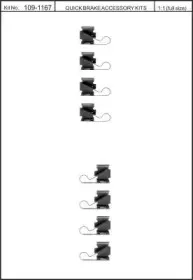 Комплектующие, колодки дискового тормоза KAWE купить