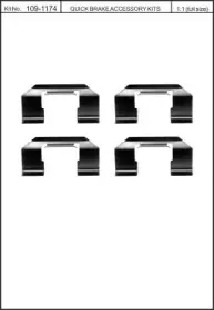 Комплектующие, колодки дискового тормоза KAWE купить