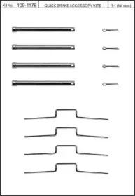 Комплектующие, колодки дискового тормоза KAWE купить