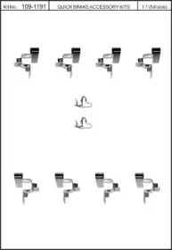 Комплектующие, колодки дискового тормоза KAWE купить