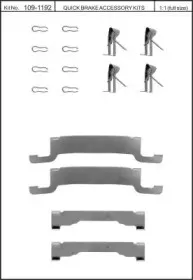 Комплектующие, колодки дискового тормоза KAWE купить