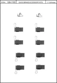 Комплектующие, колодки дискового тормоза KAWE купить