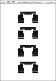 Комплектующие, колодки дискового тормоза KAWE купить