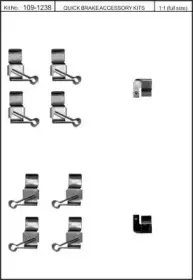 Комплектующие, колодки дискового тормоза KAWE купить