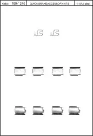 Комплектующие, колодки дискового тормоза KAWE купить