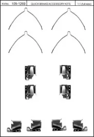 Комплектующие, колодки дискового тормоза KAWE купить