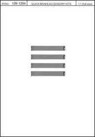 Комплектующие, колодки дискового тормоза KAWE купить