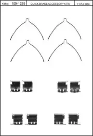 Комплектующие, колодки дискового тормоза KAWE купить