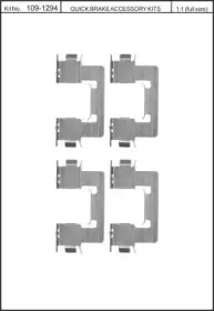 Комплектующие, колодки дискового тормоза KAWE купить