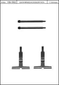 Комплектующие, колодки дискового тормоза KAWE купить