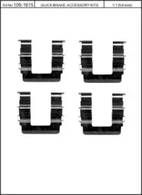 Комплектующие, колодки дискового тормоза KAWE купить