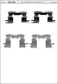 Комплектующие, колодки дискового тормоза KAWE купить