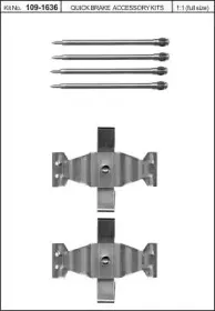 Комплектующие, колодки дискового тормоза KAWE купить