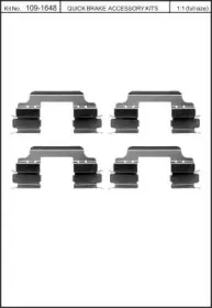 Комплектующие, колодки дискового тормоза KAWE купить