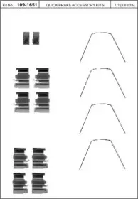 Комплектующие, колодки дискового тормоза KAWE купить
