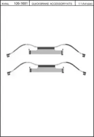 Комплектующие, колодки дискового тормоза KAWE купить
