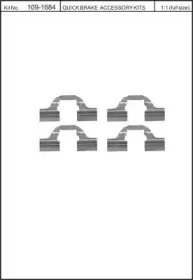 Комплектующие, колодки дискового тормоза KAWE купить