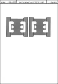 Комплектующие, колодки дискового тормоза KAWE купить