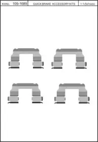 Комплектующие, колодки дискового тормоза KAWE купить