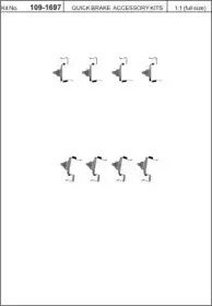 Комплектующие, колодки дискового тормоза KAWE купить