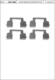 Комплектующие, колодки дискового тормоза KAWE купить