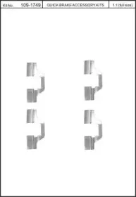 Комплектующие, колодки дискового тормоза KAWE купить