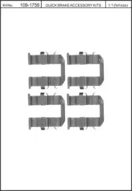 Комплектующие, колодки дискового тормоза KAWE купить