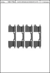 Комплектующие, колодки дискового тормоза KAWE купить