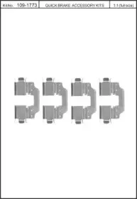 Комплектующие, колодки дискового тормоза KAWE купить