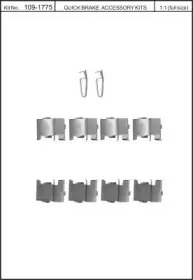 Комплектующие, колодки дискового тормоза KAWE купить