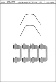 Комплектующие, колодки дискового тормоза KAWE купить